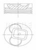 KOMAT 8943406202 Piston